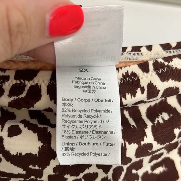 NWT J.Crew Full Coverage Bikini Bottom In Leopard Print - Picture 7 of 11